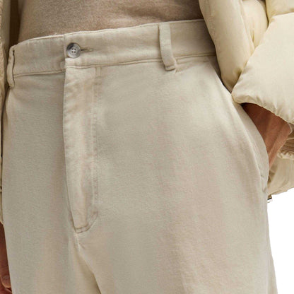White - Side - Boss Mens Relaxed Fit Trousers