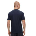 Dark Blue - Back - Boss Mens Mirror Artwork T-Shirt