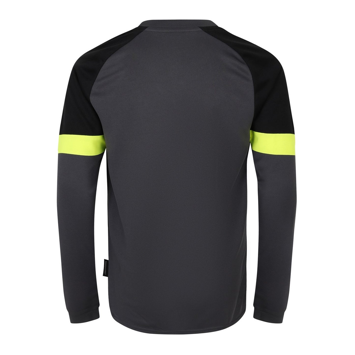 Black-Yellow - Back - Umbro Childrens-Kids Goalkeeper Jersey