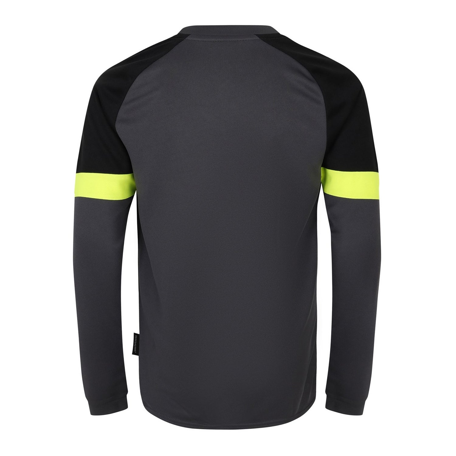 Black-Yellow - Back - Umbro Childrens-Kids Goalkeeper Jersey