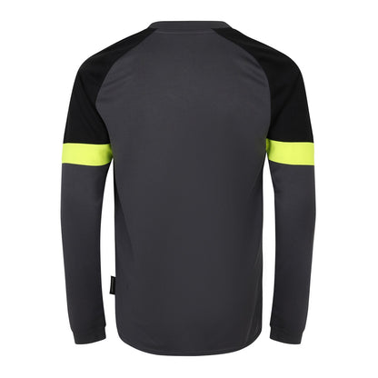 Black-Yellow - Back - Umbro Childrens-Kids Goalkeeper Jersey