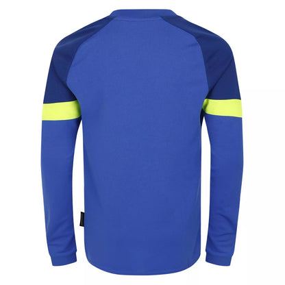 Blue-Yellow - Back - Umbro Childrens-Kids Goalkeeper Jersey