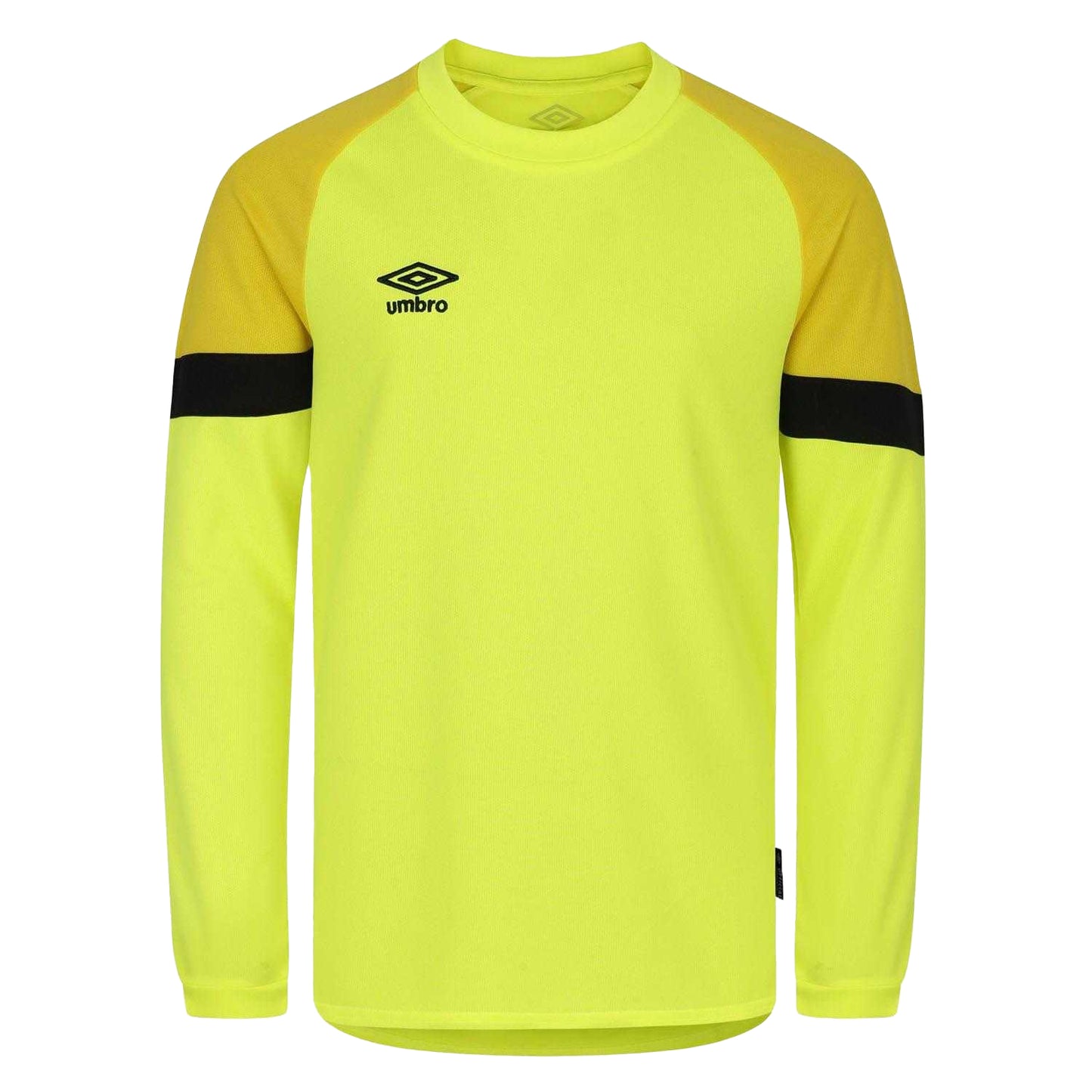 Yellow-Black - Front - Umbro Childrens-Kids Goalkeeper Jersey