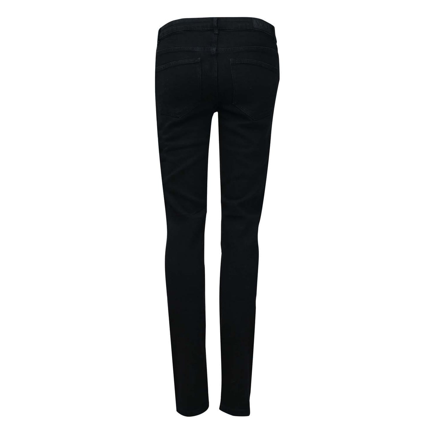 Black - Back - Vero Moda Womens-Ladies June Mid Rise Skinny Jeans