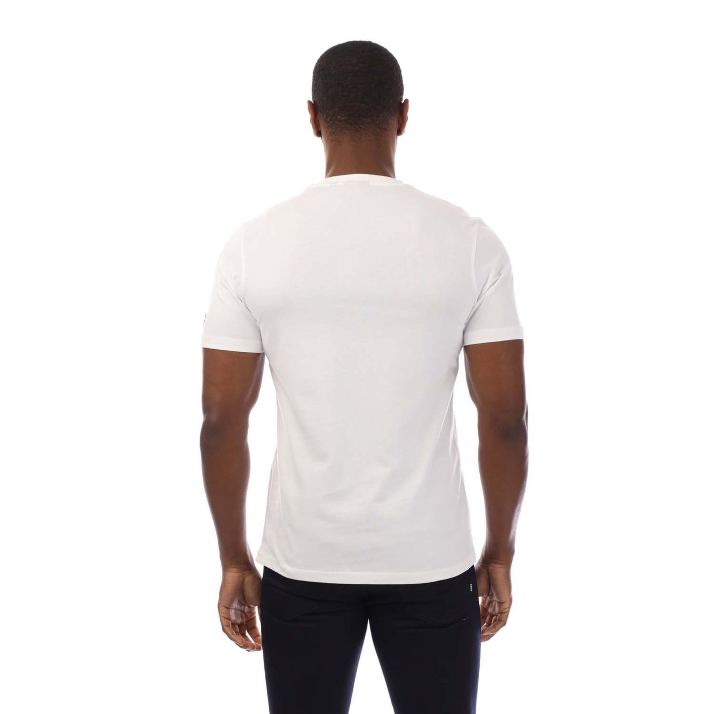White - Back - Lyle & Scott Mens 1874 Graphic T-Shirt