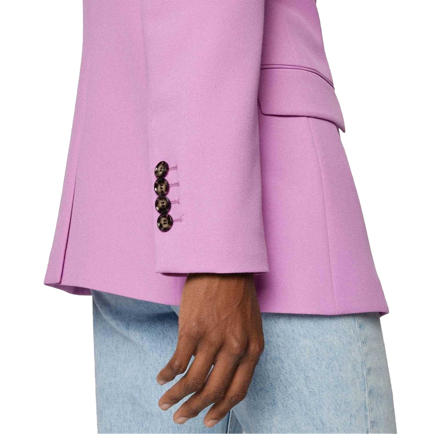 Pink - Side - Boss Womens-Ladies Jocalua9 Blazer