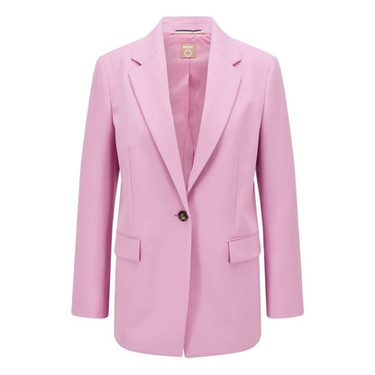 Pink - Front - Boss Womens-Ladies Jocalua9 Blazer