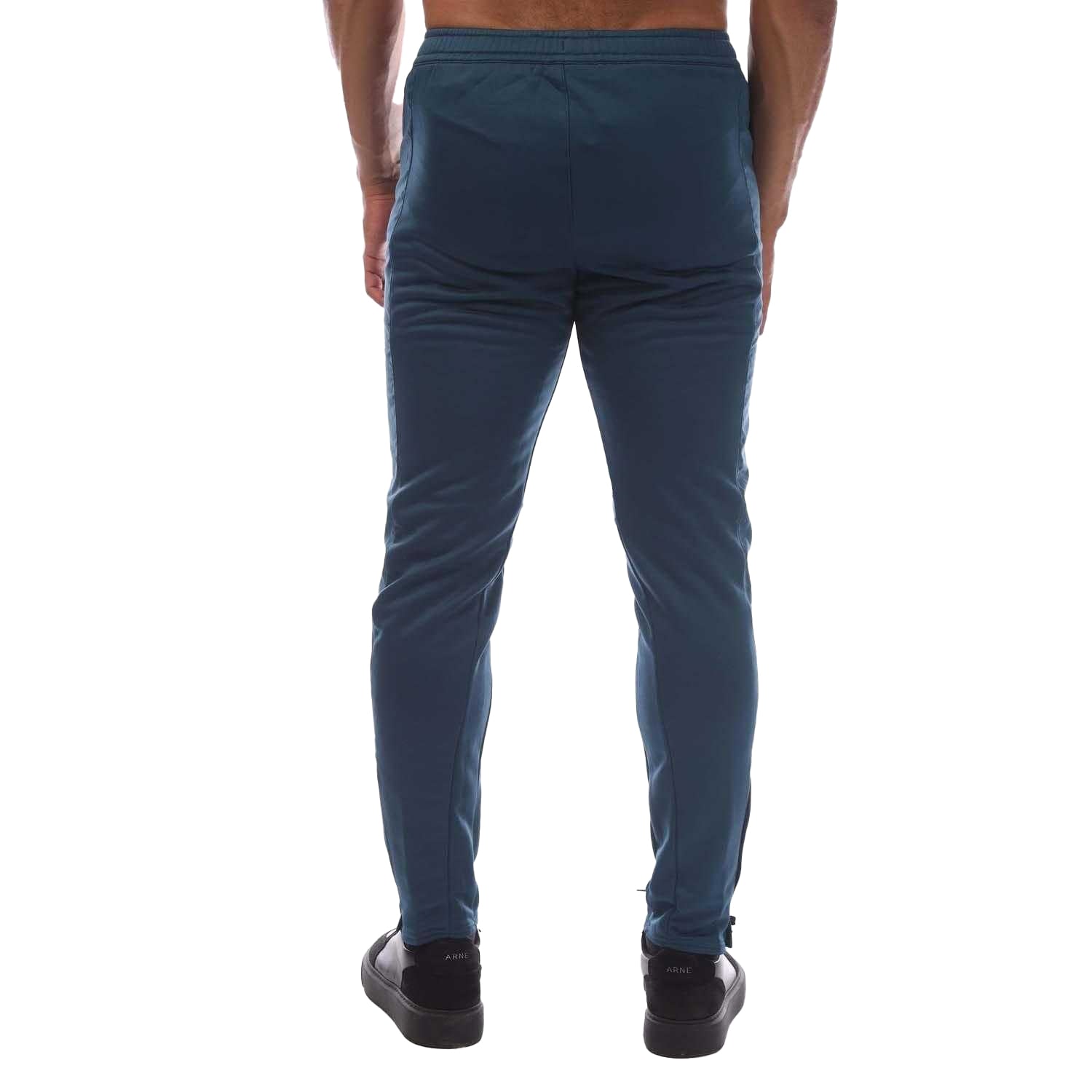 Blue - Back - Umbro Mens Premier Tapered Jogging Bottoms