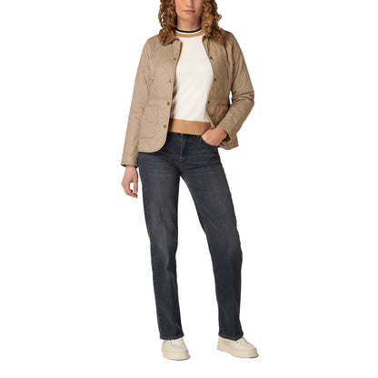 White-Brown - Lifestyle - Boss Womens-Ladies Faragona Jumper