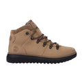 Beige - Side - Timberland Mens Hudson Road Full Grain Leather Mid Cut Waterproof Boots