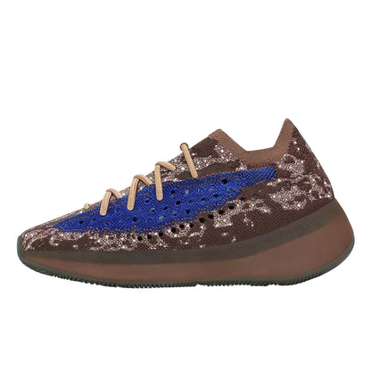 Brown-Blue - Back - Yeezy Unisex Adult Boost 380 Trainers