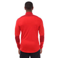 Red - Back - Puma Mens Final Quarter Zip Training Top