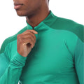 Green - Side - Puma Mens Final Quarter Zip Training Top