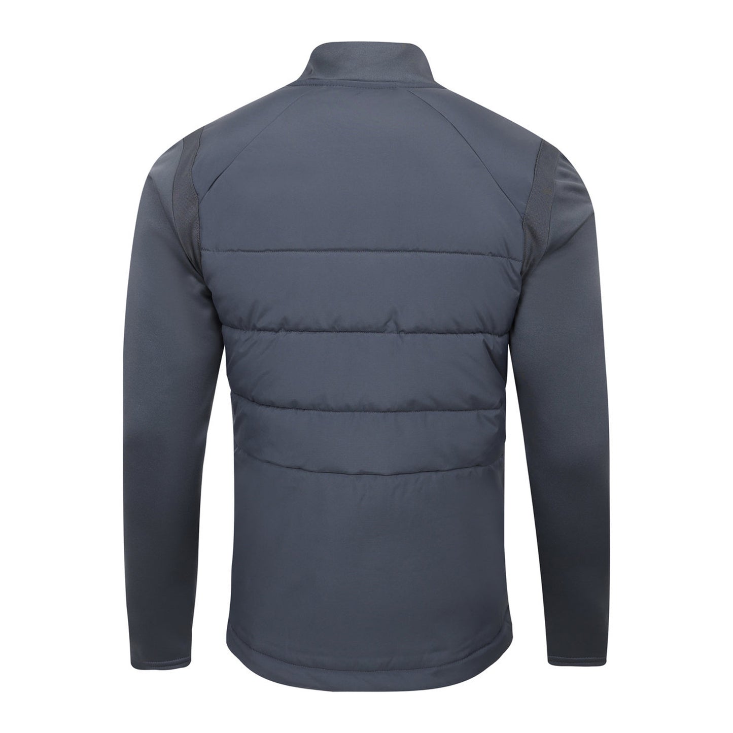Grey - Back - Umbro Mens Premier Thermal Jacket
