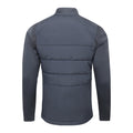 Grey - Back - Umbro Mens Premier Thermal Jacket