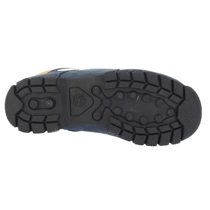 Navy - Lifestyle - Timberland Childrens-Kids Euro Rock Leather Mid Cut Boots