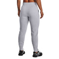 Grey - Pack Shot - Under Armour Womens-Ladies Rival Fleece Jogging Bottoms
