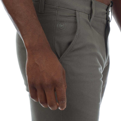 Olive - Side - Duck and Cover Mens Moretor Chinos