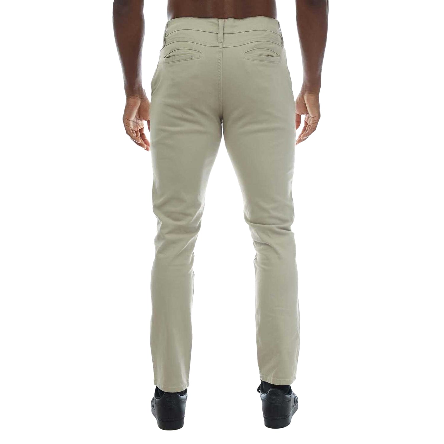 Stone - Back - Duck and Cover Mens Moretor Chinos