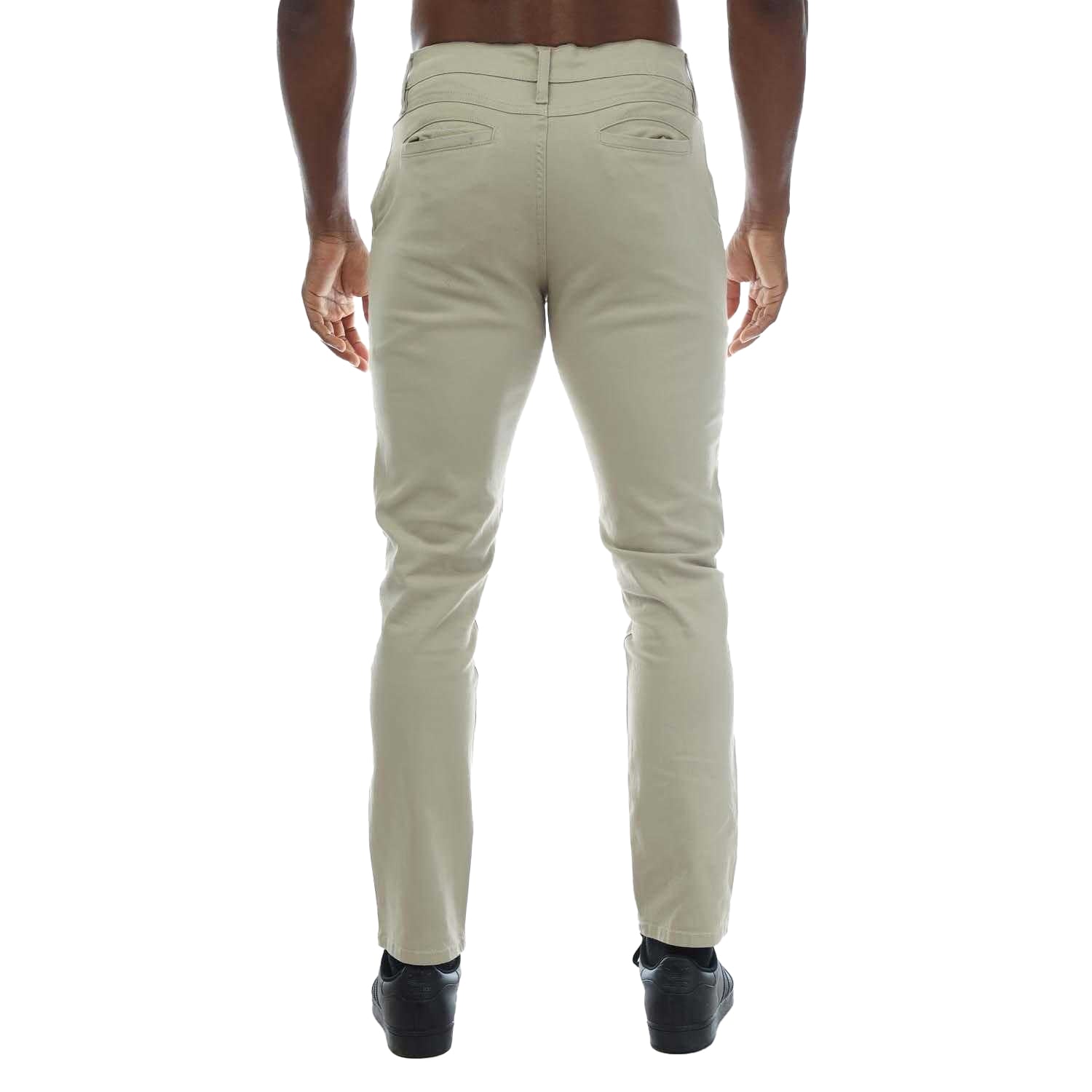 Stone - Back - Duck and Cover Mens Moretor Chinos