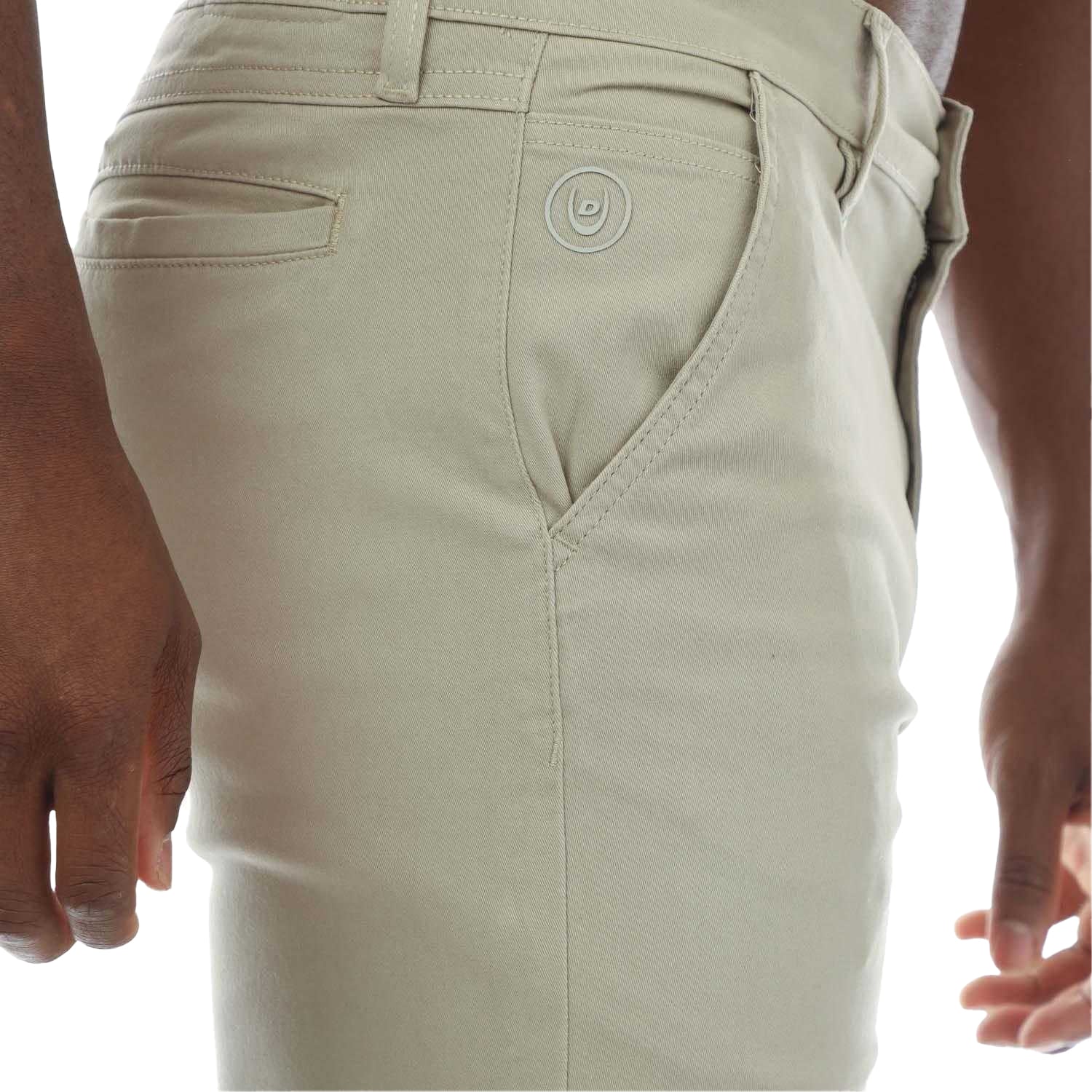 Stone - Side - Duck and Cover Mens Moretor Chinos