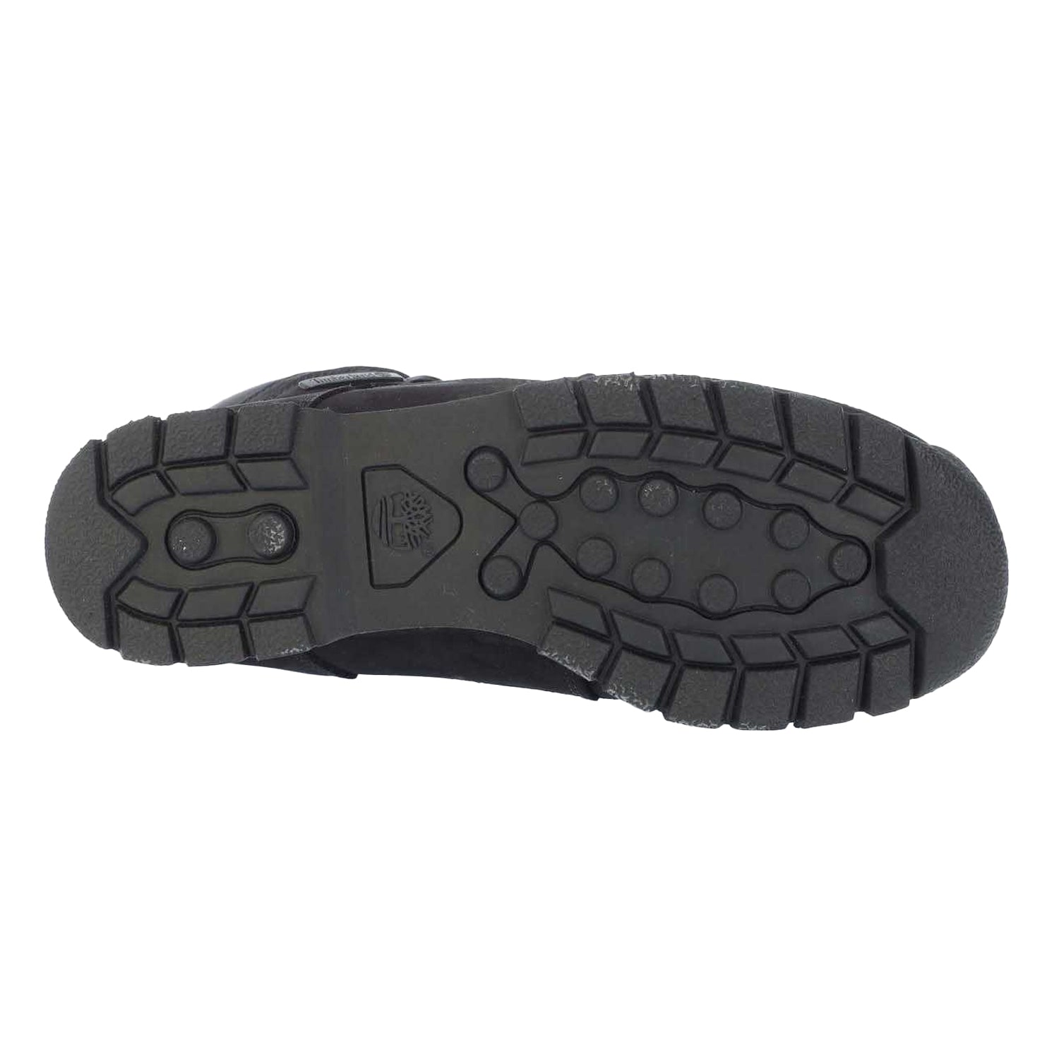Black - Lifestyle - Timberland Boys Euro Rock Leather Lace Up Boots