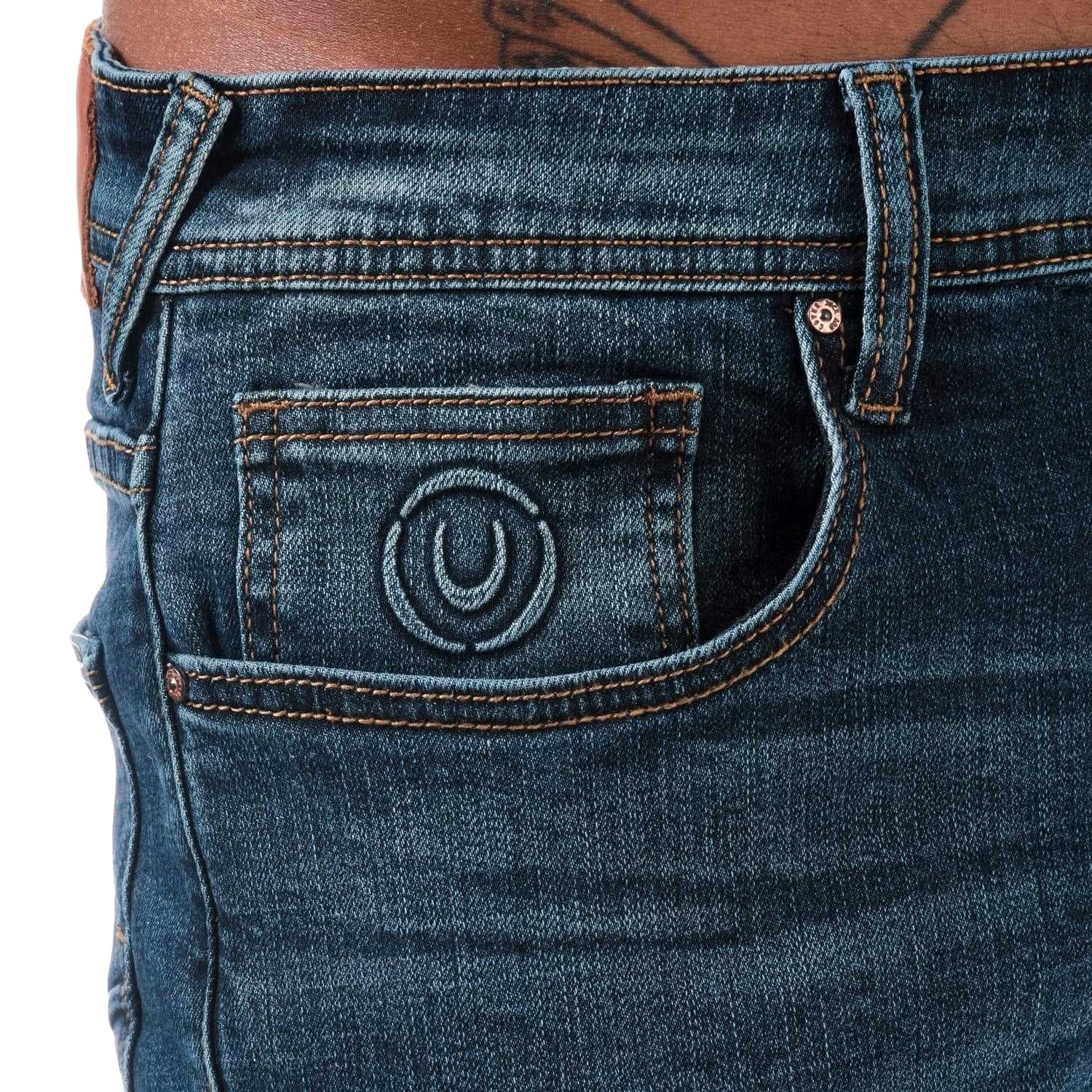 Denim - Lifestyle - Duck and Cover Mens Overbug Tapered Jeans