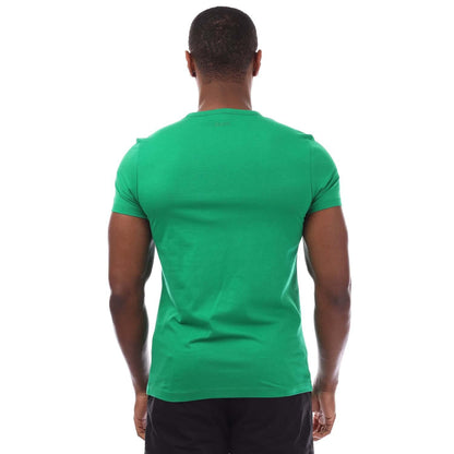 Green - Back - Boss Mens Teebo T-Shirt