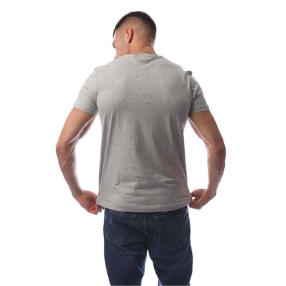Pastel Grey - Front - Boss Mens Teebo T-Shirt