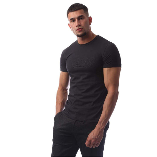 Dark Blue - Front - Boss Mens Teebo T-Shirt