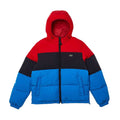Red - Front - Lacoste Mens Duck Feather Water Repellent Puffer Jacket