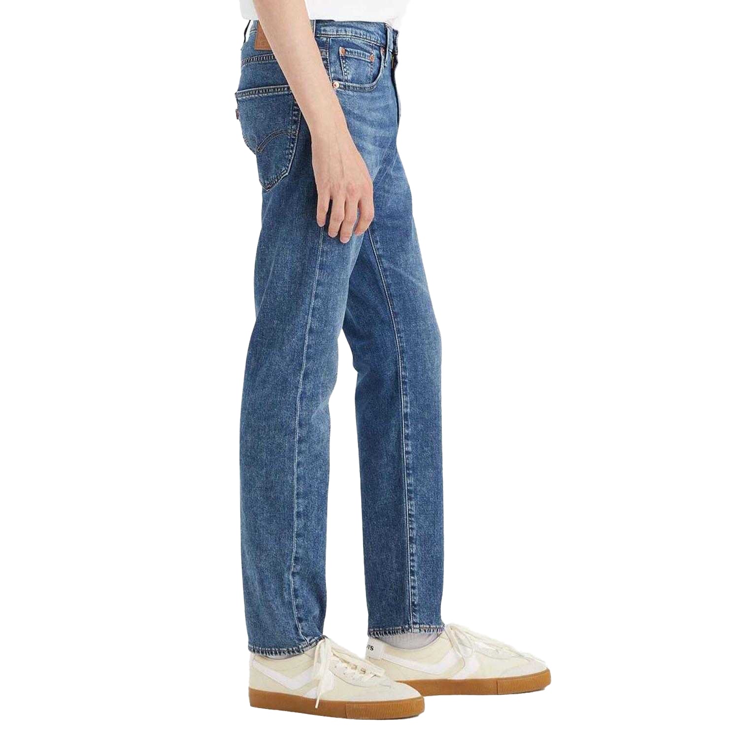Blue - Lifestyle - Levis Mens 502 Free To Cool Tapered Jeans