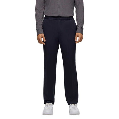 Dark Blue - Side - Hugo Mens Gos233F1J Trousers