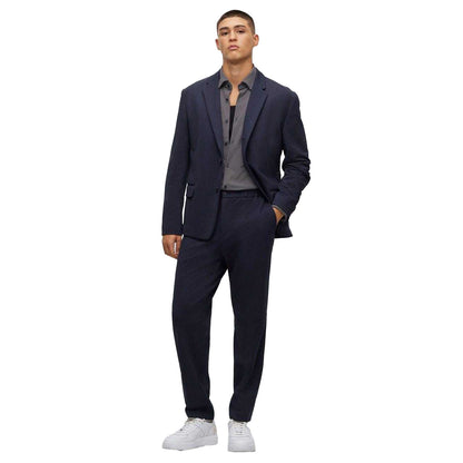 Dark Blue - Lifestyle - Hugo Mens Gos233F1J Trousers