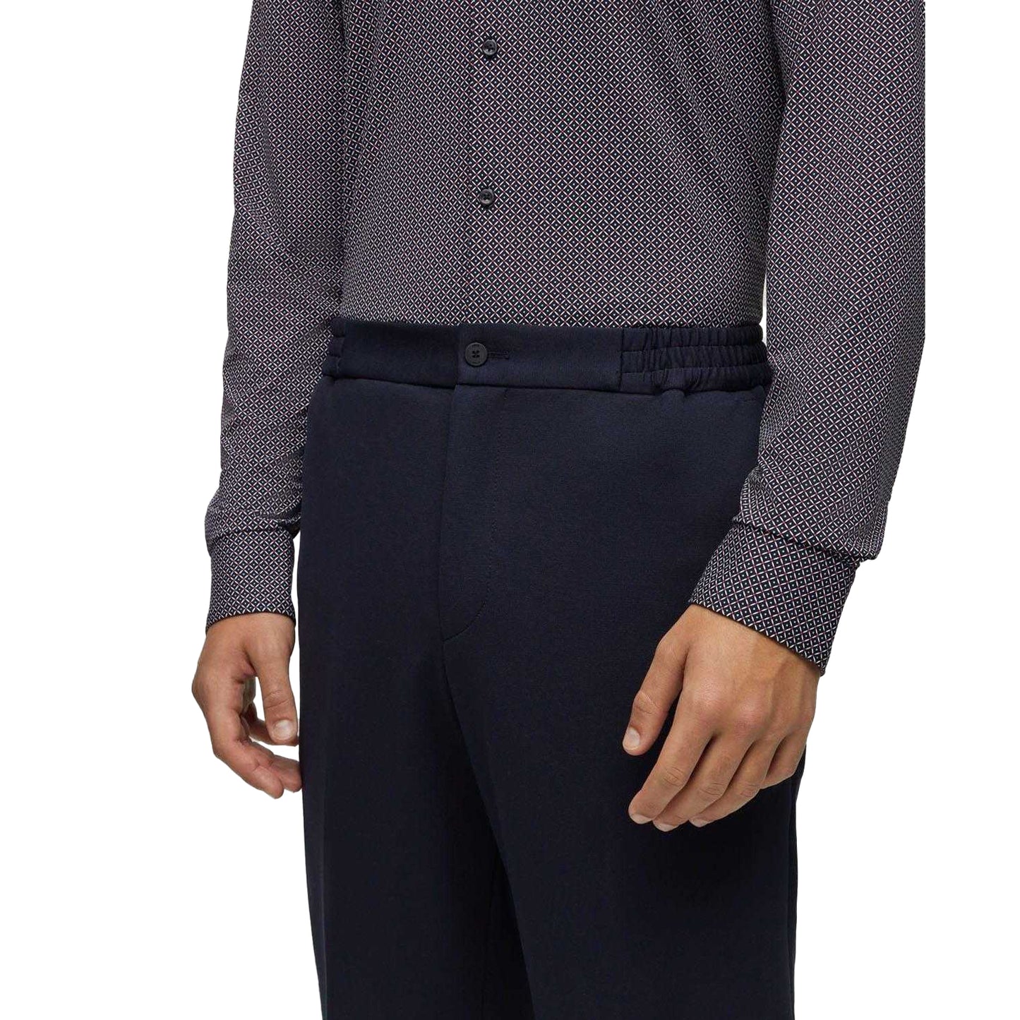 Dark Blue - Pack Shot - Hugo Mens Gos233F1J Trousers