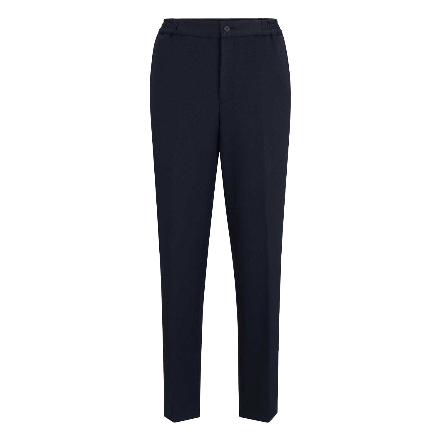 Dark Blue - Front - Hugo Mens Gos233F1J Trousers
