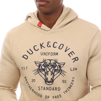 Stone - Side - Duck and Cover Mens Raylan Hoodie