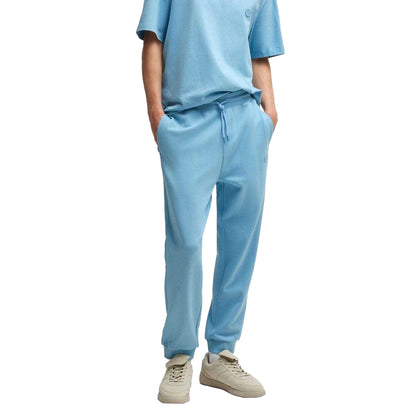 Blue - Side - Hugo Mens Nompio Jogging Bottoms