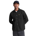 Black - Side - Lyle & Scott Mens Worsted Twill Shirt