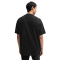 Black - Back - Hugo Mens Noideryo Logo Stitch Detail T-Shirt