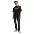Black - Lifestyle - Hugo Mens Noideryo Logo Stitch Detail T-Shirt