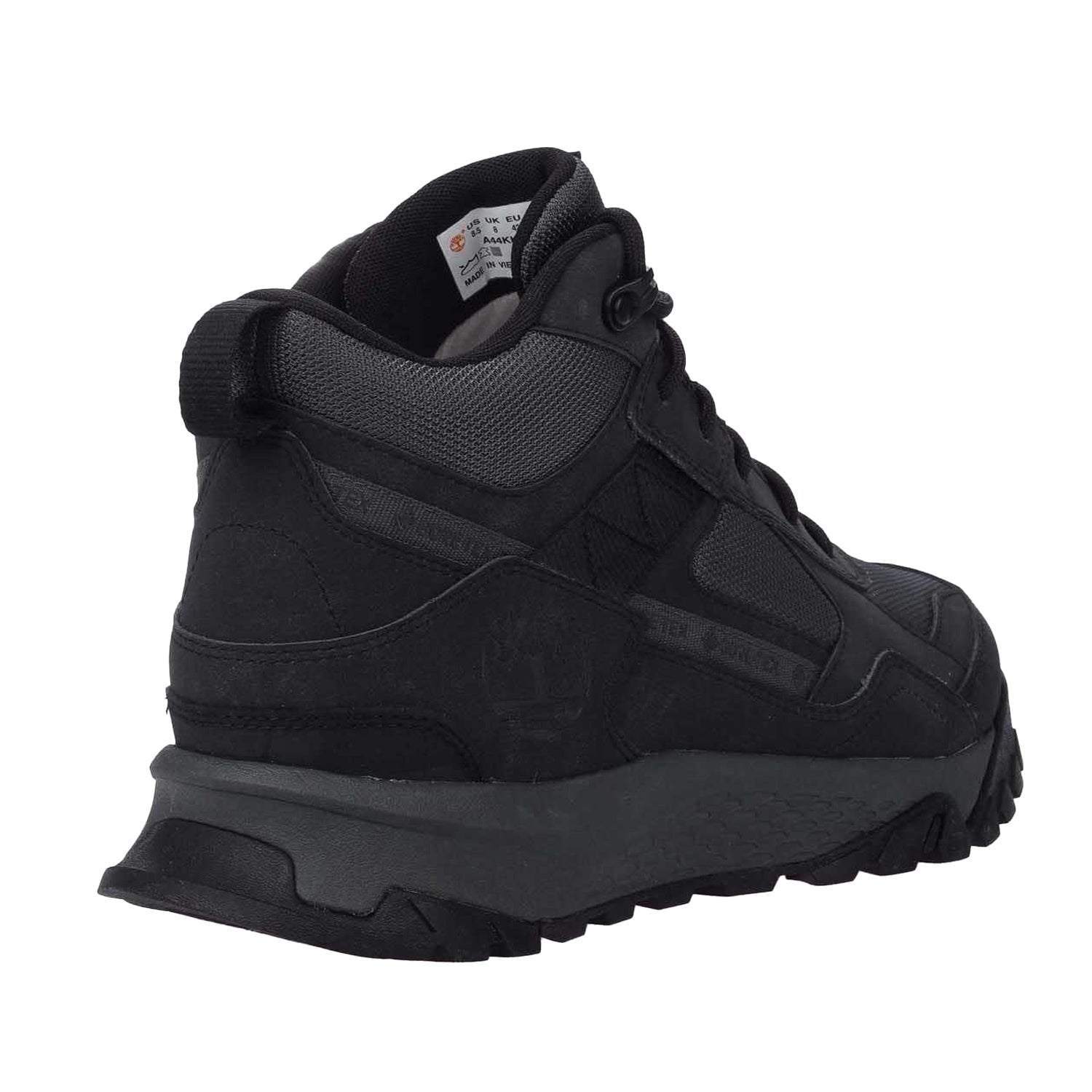 Black - Back - Timberland Mens Lincoln Peak Leather Waterproof Boots