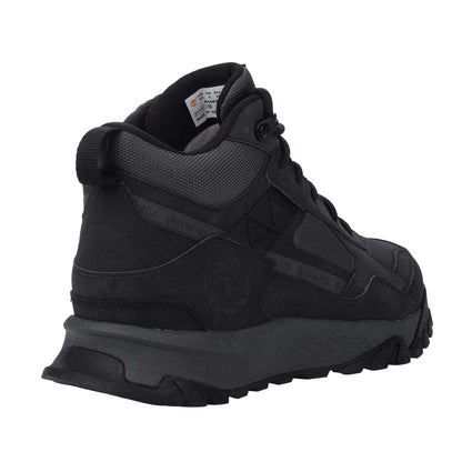 Black - Back - Timberland Mens Lincoln Peak Leather Waterproof Boots