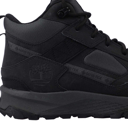Black - Pack Shot - Timberland Mens Lincoln Peak Leather Waterproof Boots