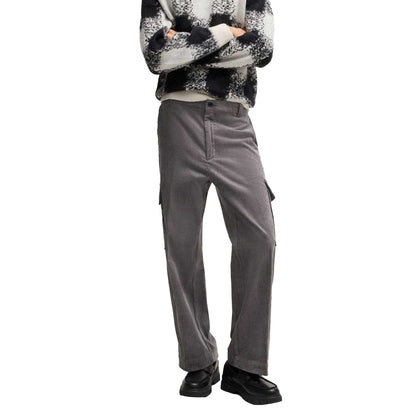 Grey - Lifestyle - Hugo Mens Grady244 Cargo Trousers