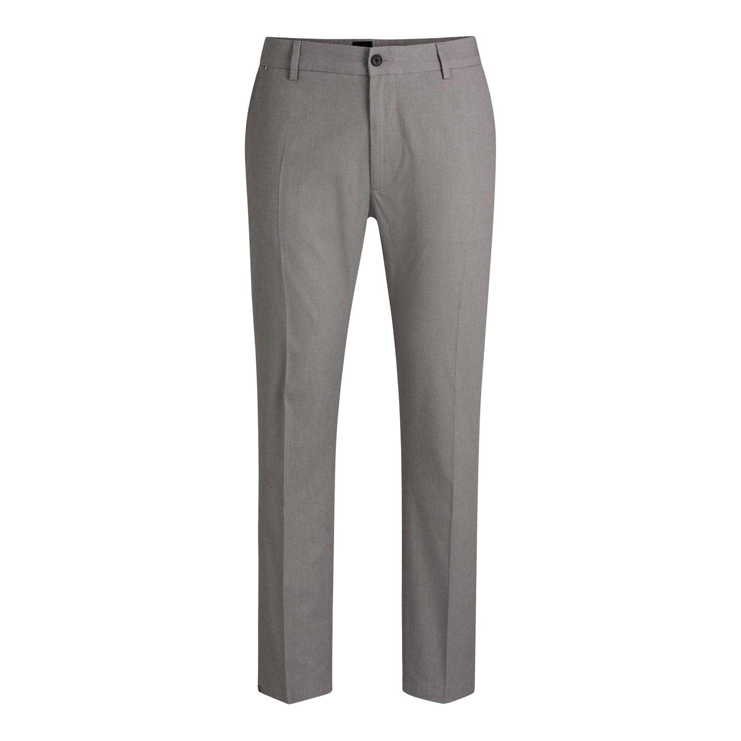 Grey - Front - Hugo Boss Mens H-Kane Trousers