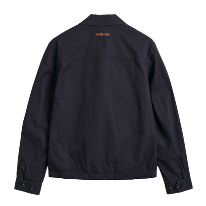 Blue - Back - Gant Mens Cotton Windbreaker