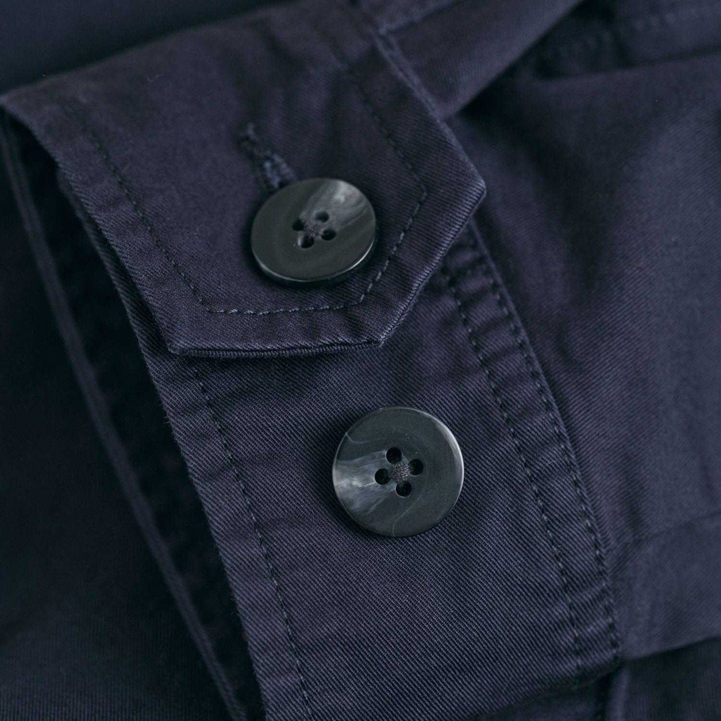 Blue - Side - Gant Mens Cotton Windbreaker