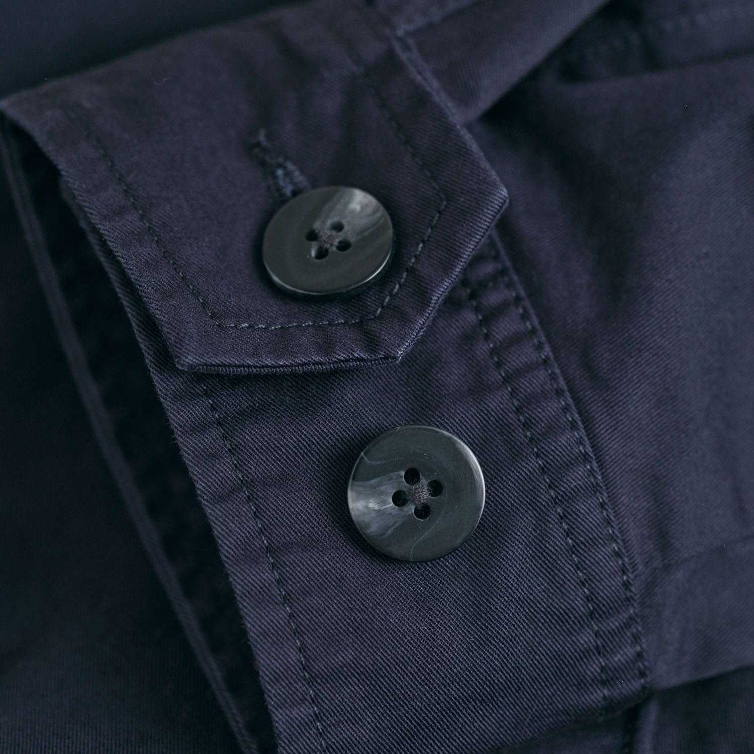 Blue - Side - Gant Mens Cotton Windbreaker