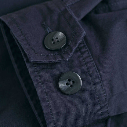 Blue - Side - Gant Mens Cotton Windbreaker